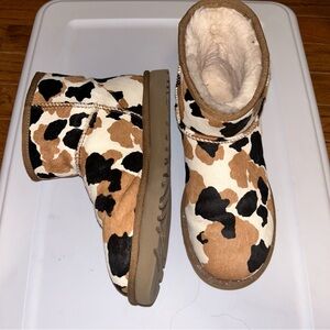 UGG - cow print boots